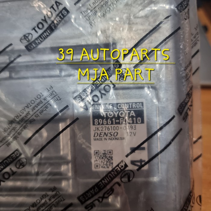 ECU Computer Komputer Engine Innova Reborn DIESEL 89661-F0410 terpercaya