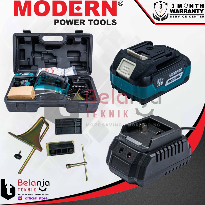 MODERN Cordles Planer M 90 Mesin Serut Baterai Mesin Pasah Baterai M90 keren