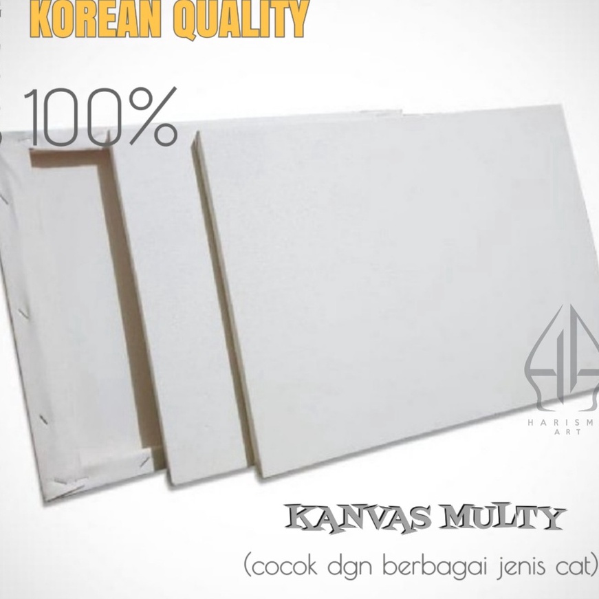 

(8L♡-O☀> KANVAS LUKIS 30x40 cm / Korean Quality / GRADE A+ / BERKUALITAS 100%- kekiniian..!