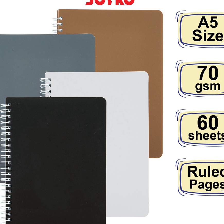 

[6✓S ㊛T] Ruled Notebook Diary Agenda Buku Catatan Bergaris Joyko NB-690- muurah..!