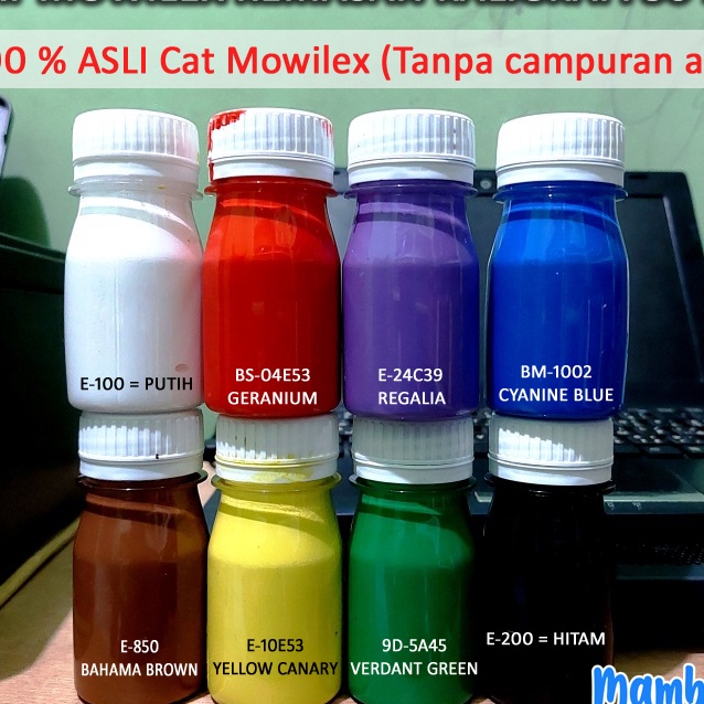 

(2-L✉I✔> Cat Akrilik 100% Mowilex untuk Lukis Kaligrafi Dekorasi Hiasan Mushaf Ukuran Botol 50 ml /virral.!