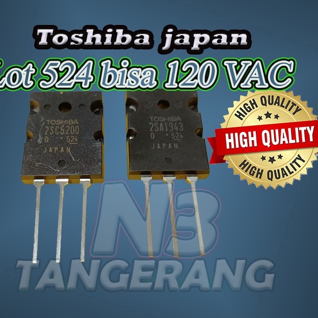 (BW➤M.❦> TOSHIBA FINAL TR C5200 A1943  5200 1943 lot 524 viraal