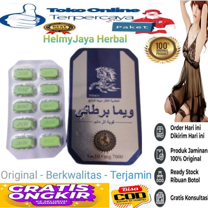 Stamina Kuda Liar Arab Tahan Lama Asli Original