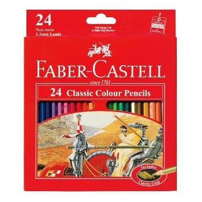 

Harga Promo Pensil Warna Faber-Castell 24 Classic Colour Pencils (#115854)