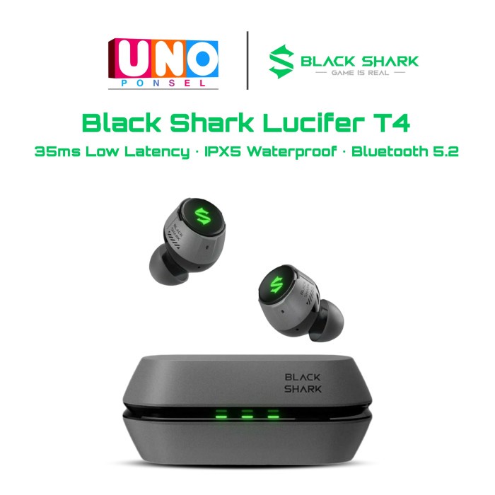 BLACK SHARK LUCIFER T4 GAMING EARPHONE TWS HEADSET BLUETOOTH