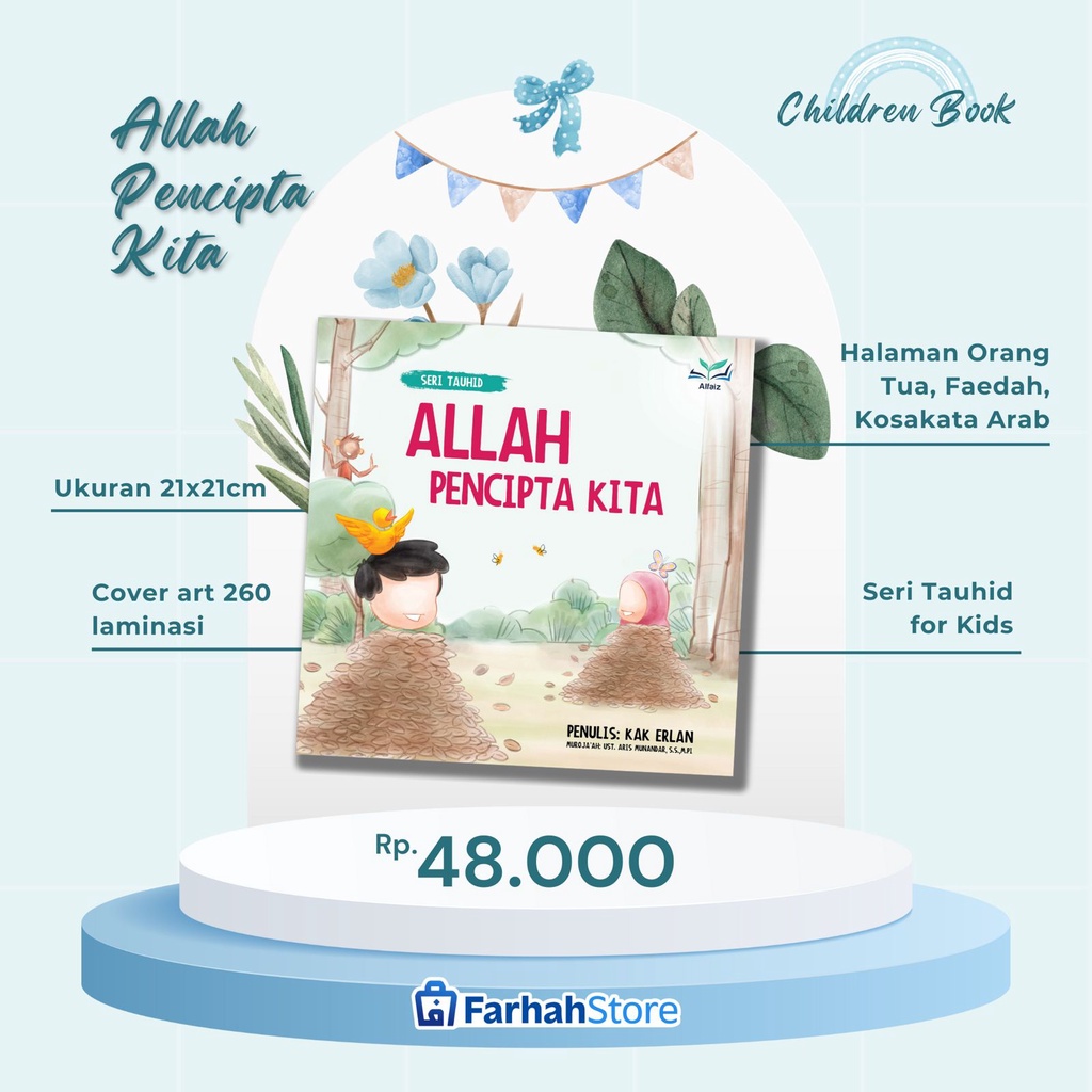 

Buku Anak Islam Allah Pencipta Kita - Kak Erlan