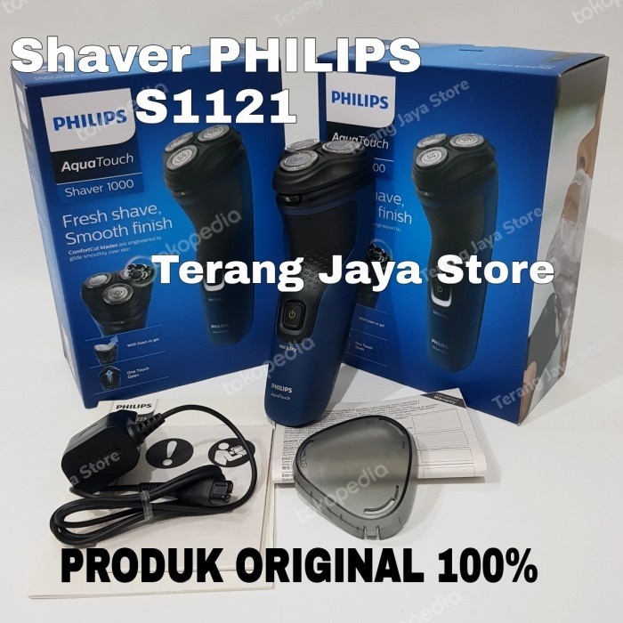 Philips S1121 Shaver - Alat Cukur Kumis dan Jenggot Elektrik Saeco