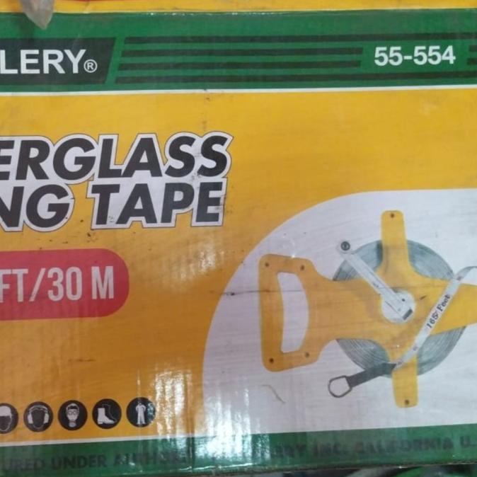 (:(:(:(] Roll Meter Fiber SELLERY / Alat Ukur / Meteran 30 Meter