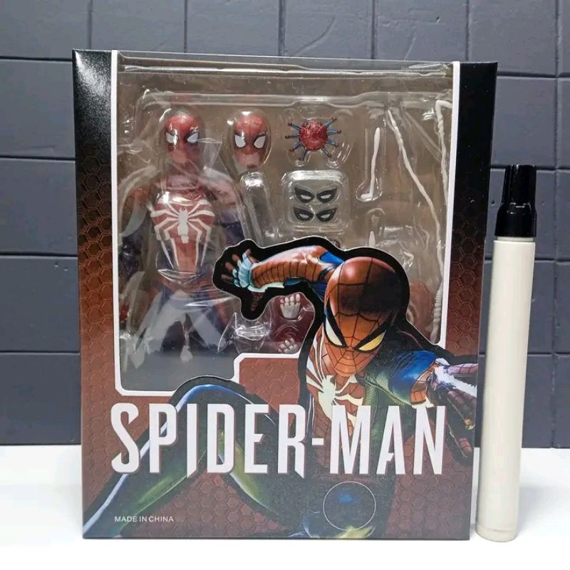 Mainan action figureShf spiderman ps4shfiguarts recast bandai
tinggi sekitar 6 inch
Full artikulasi
