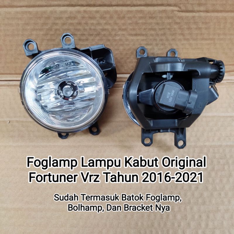 Foglamp Fortuner Vrz Tahun 2016-2021 / Foglamp Lampu kabut Original