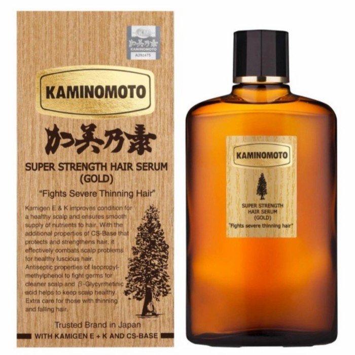 Hair Tonic Gold Kaminomoto 150Ml