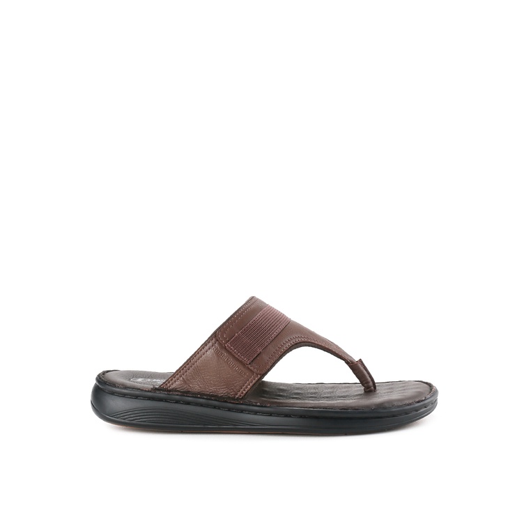 Sandal Hush Puppies Original Pria Slop Leather upper Undangan Branded Limited Edition Delphi Haris T