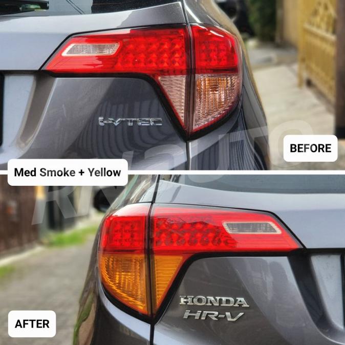 Promo Stiker Smoke Lampu Belakang Tail Light Aksesoris Honda HRV 2015 - 2021