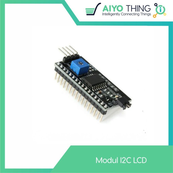 Modul I2C IIIC LCD 1602 16X2 2004 20X4 IIC Interface Display Modul Arduino Malang
