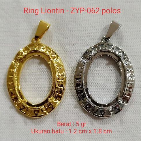 Terbaru Ring Kalung Titanium Liontin Ikat Batu Akik Per Codi Dics 50% Zyp-062