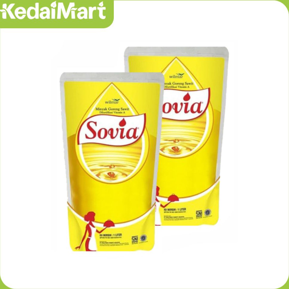 

BZLY7503 Paket Bundling Minyak Goreng Sovia 1 L