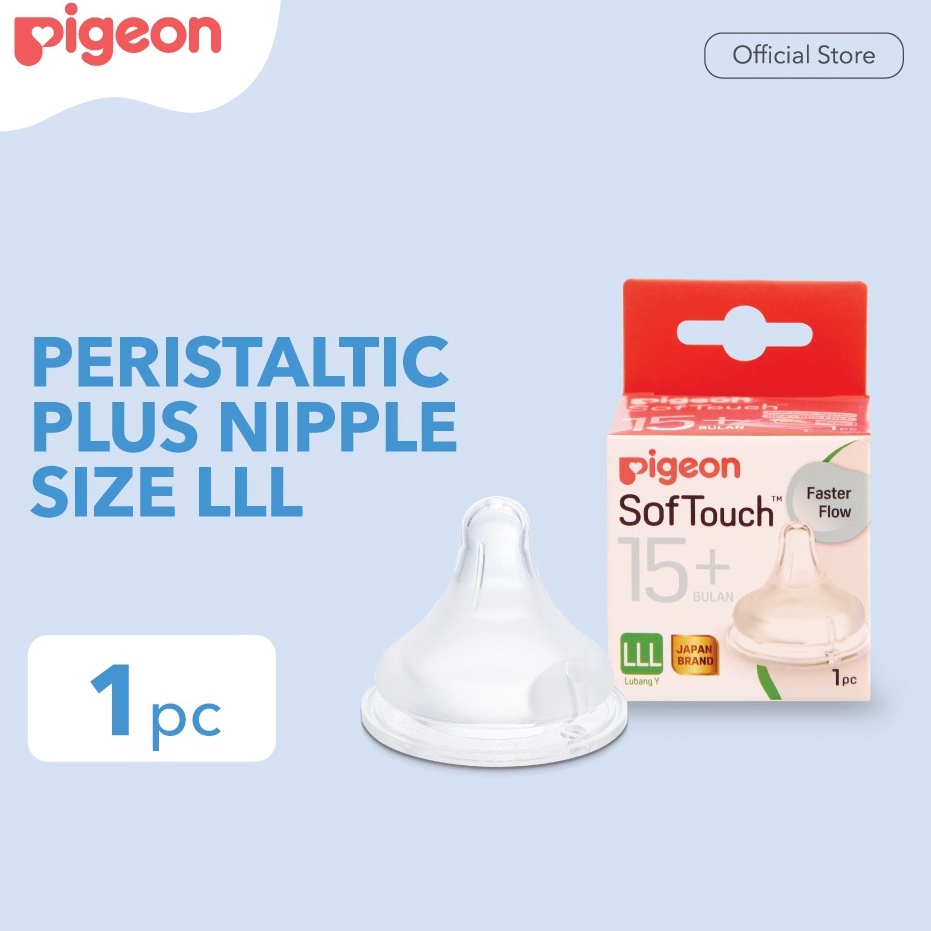 ➩↓✮≛ PIGEON Dot Peristaltic Plus Size LLL Isi 1 Pcs | Dot Bayi Grosir