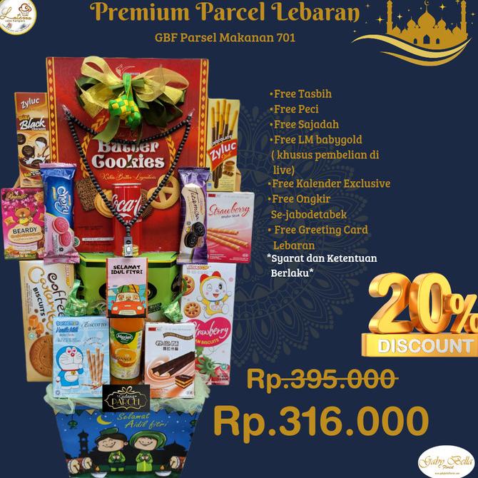 

Parcel Lebaran GBF 701, Hamper Snack, Hamper Lebaran, Hamper Premium