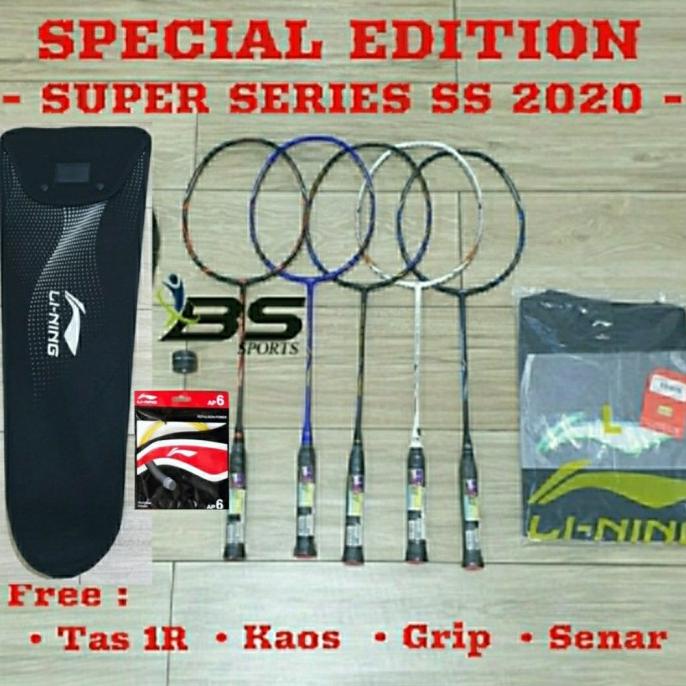 RAKET BADMINTON LINING SUPER SERIES 2020 SS 2020 ORIGINAL 100%