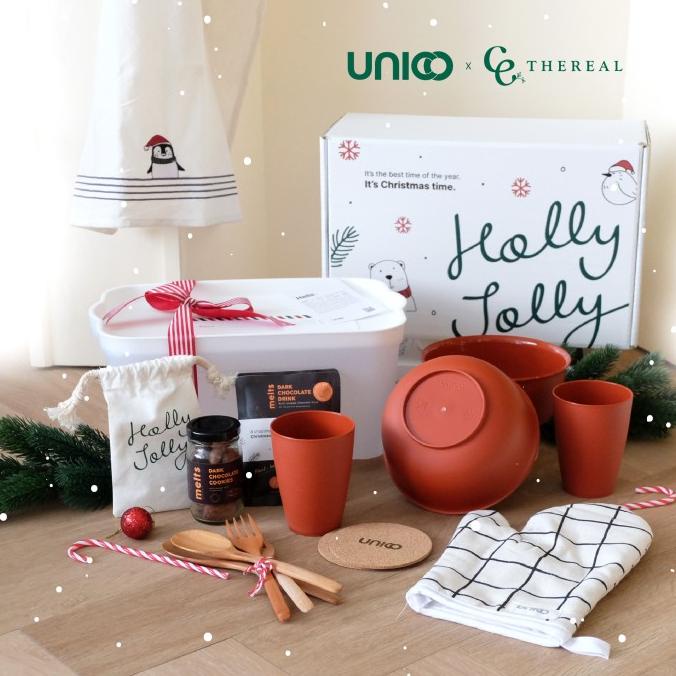 

UNICO Christmas Hampers 2022 Parsel Natal Premium Parcel Mangkok Gelas