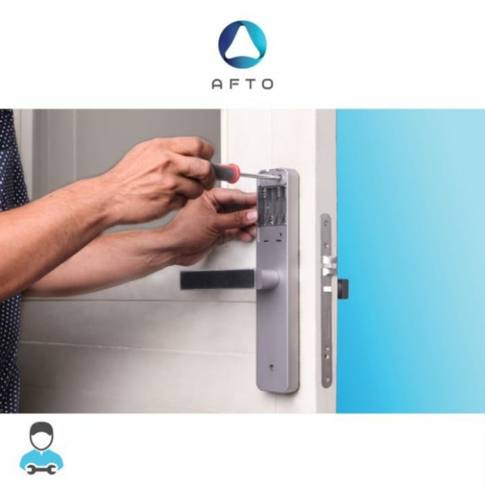 Jasa Pemasangan AFTO Smart Door Lock