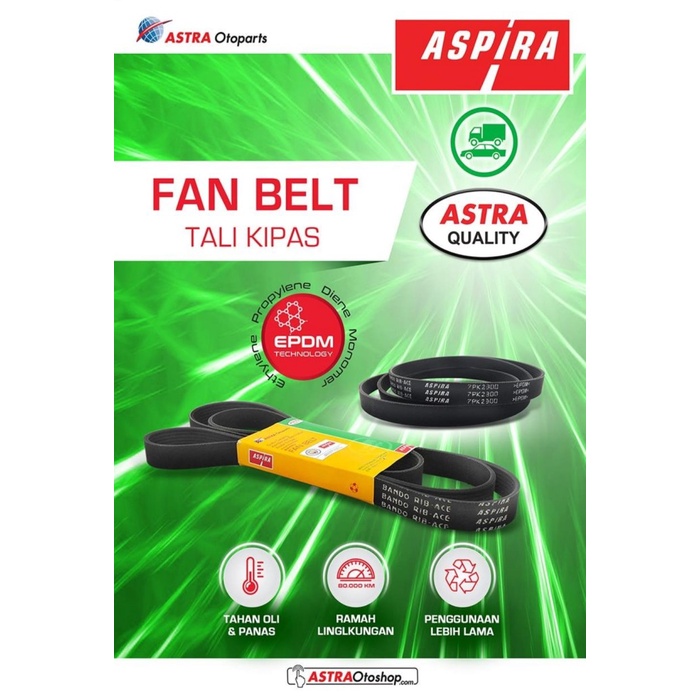 Fan Belt / Tali Kipas ASPIRA AVANZA VELOZ NEW XENIA 1.5 2012-2016 ORI best deal