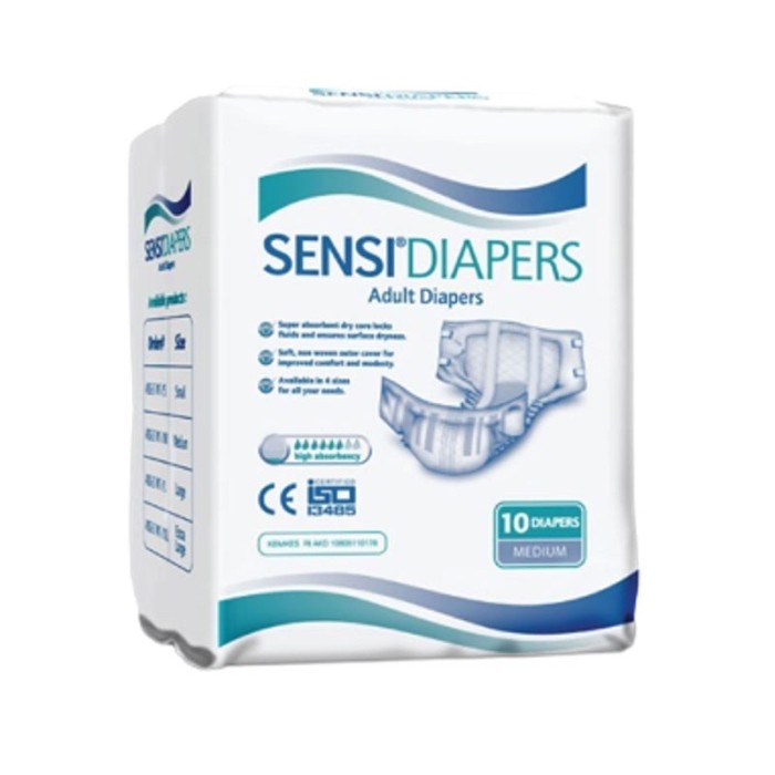 Dr.P Basic Popok Dewasa Perekat M 10 - Tena Drp Dr P Adult Pampers Berkualitas