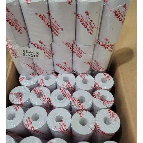 

[P-C◆❦S] Kertas struk kasir thermal paper roll Otani 57x31/30 mm berisi 10 roll- banyak diminati.!!