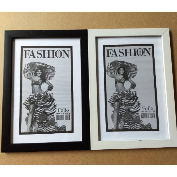 ｀ qC Bingkai /Frame foto ukuran Folio 22x33cm h Murah Bayar Di Tempat.