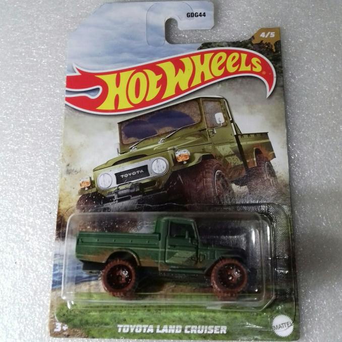 Hot Wheels Toyota Land Cruiser. Pickup Models. Off Road Series. Antik.