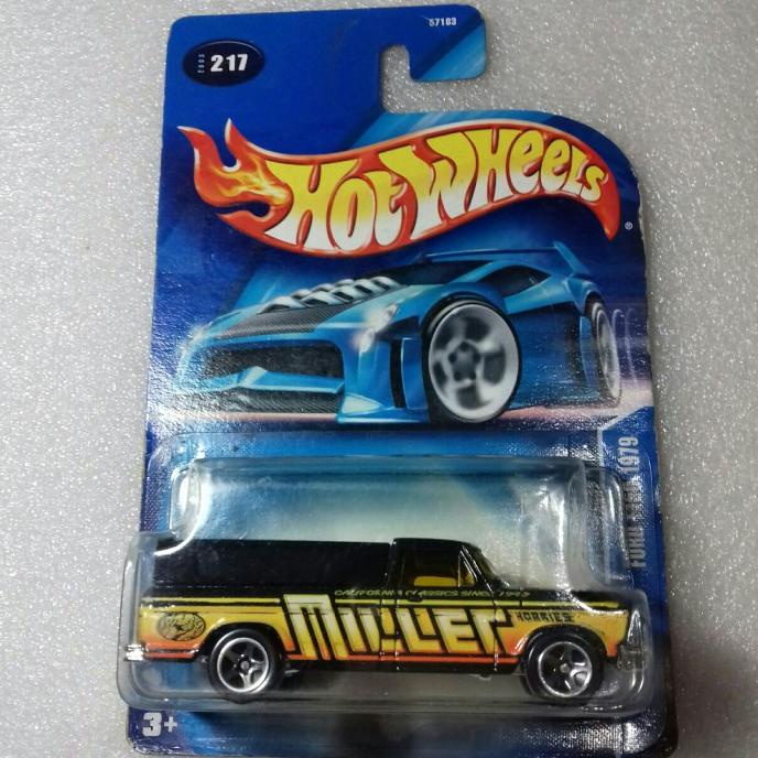 HOT WHEELS FORD F150 1979. BLUE CARD LAMA 2003. TAMPO MILLER HOBBIES.