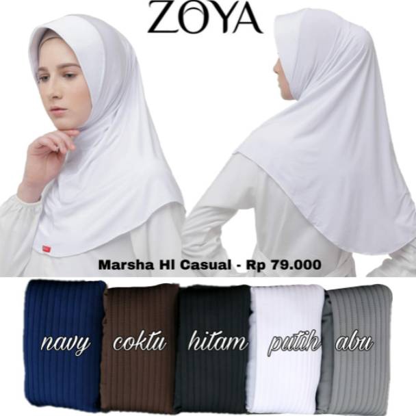 Special Price.. BERGO ZOYA MARSHA HL / KERUDUNG SEKOLAH ZOYA / KERUDUNG SEKOLAH POLOS / BERGO POLOS 