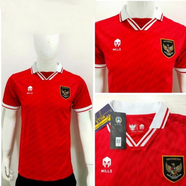New Jersey Bola Timnas Indonesia Home Away 3Rd 2022 2023 Mills Official Viralll