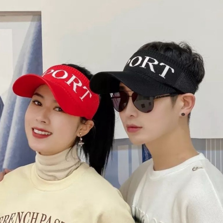 ➴RAn Topi Rajut Sport Wanita | Topi Tennis Wanita | Topi Golf Wanita| Topi Olahraga Wanita| Topi Out