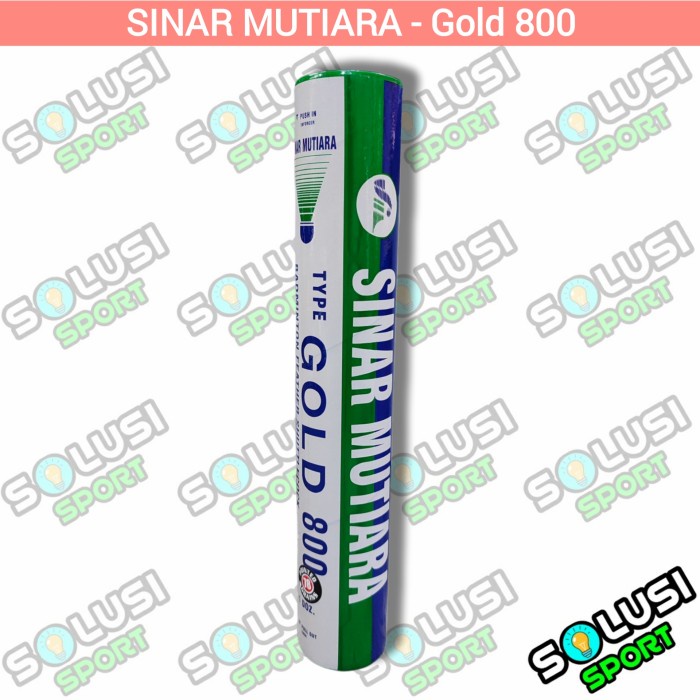 Shuttlecock Badminton Sinar Mutiara Gold 800 Kock Kok Bulutangkis