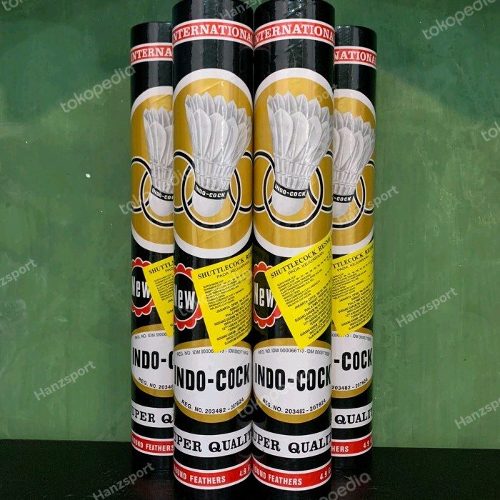 Shuttlecock Indocock Hitam
