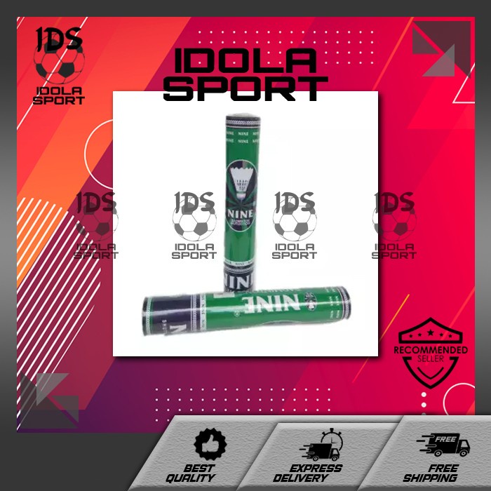 Cock Nine Hijau Shuttlecock / Kok Bulutangkis/Badminton (Bulu Jp Gold)