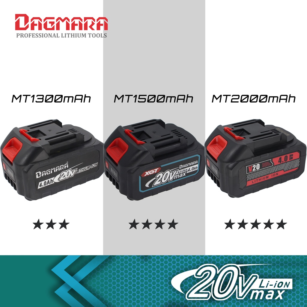 Dagmara Baterai Cordless 21 Volt Battery Tegangan sebenarnya Batere Mesin Bor