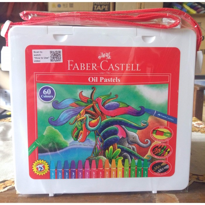 

Crayon / Oil Pastel Faber Castel 60 Warna