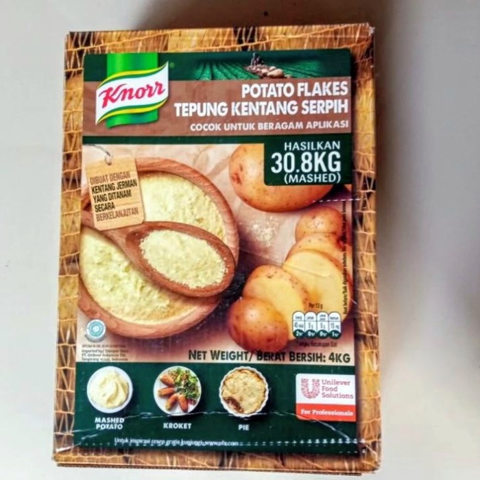 

Terlaris Knorr Mashed Potato 4Kg