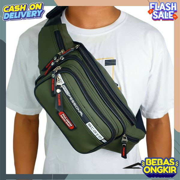 Riding Pria Laki Laki Dewasa Bodypack Lokal Premium Tas Pria Selempang Distro Murah Terbaru 2024 Imp