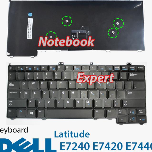 Keyboard Dell Latitude E7240 E7420 E7440