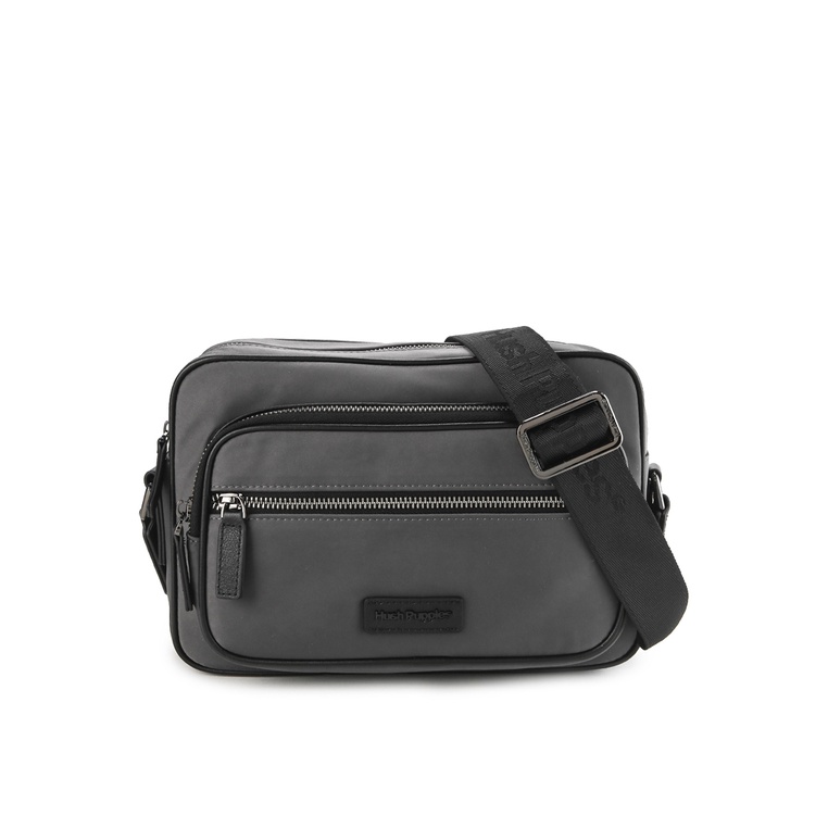 Tas Selempang Hush Puppies Original Pria SlingBag Kompartemen utama dengan resleting Lamaran Branded