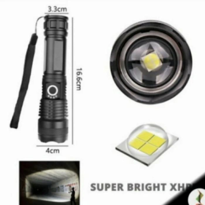 Senter Led Swat Mx-P50 /Mx P50 Maxpower Super Terang