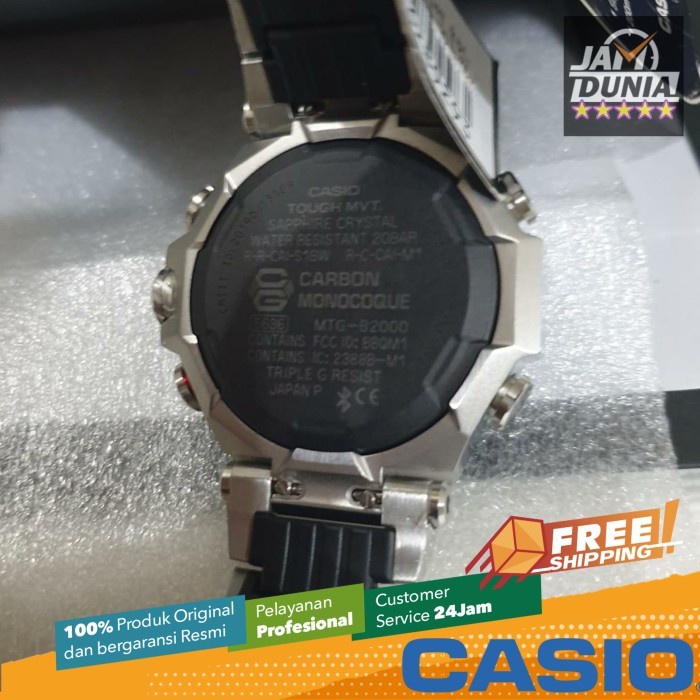 Ready stok Terjangkau Casio Original G-Shock Mtg-B2000D-1A Mtg B2000D 1A 2000