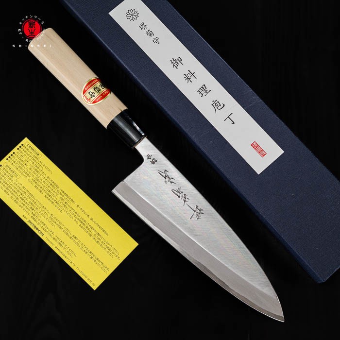 Sakai Kikumori Ukeai Nihonko Deba 150Mm Japanese Kitchen Knife