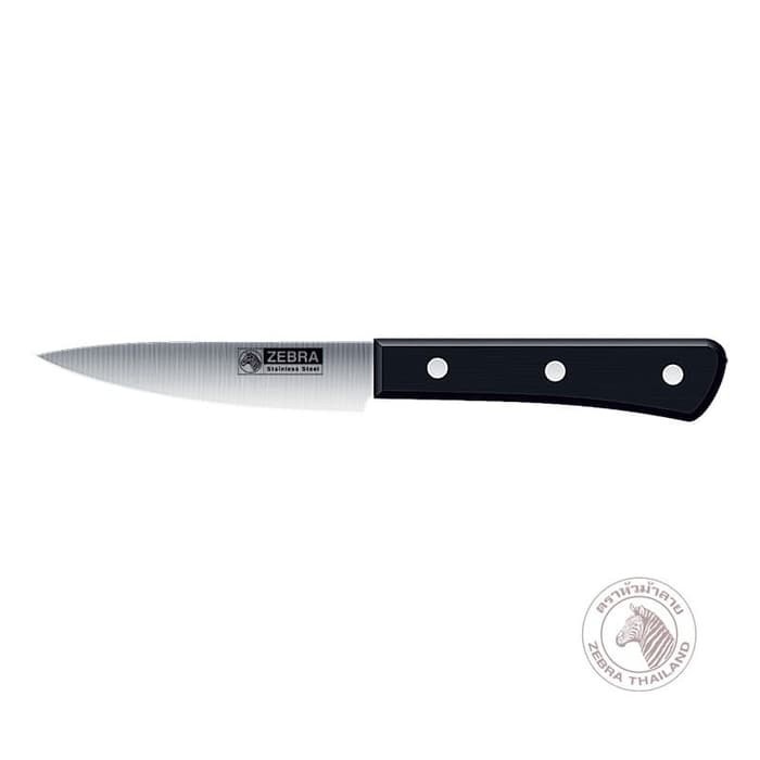 Pisau Dapur Serbaguna Kitchen Knife Stainless Steel Zebra