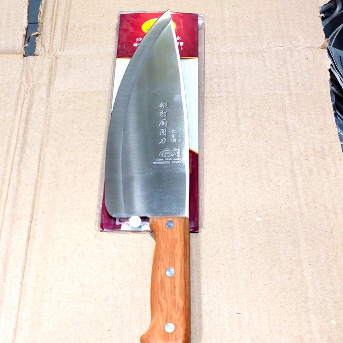 Pisau Golok Daging Tulang Super Tajam Stainless Steel