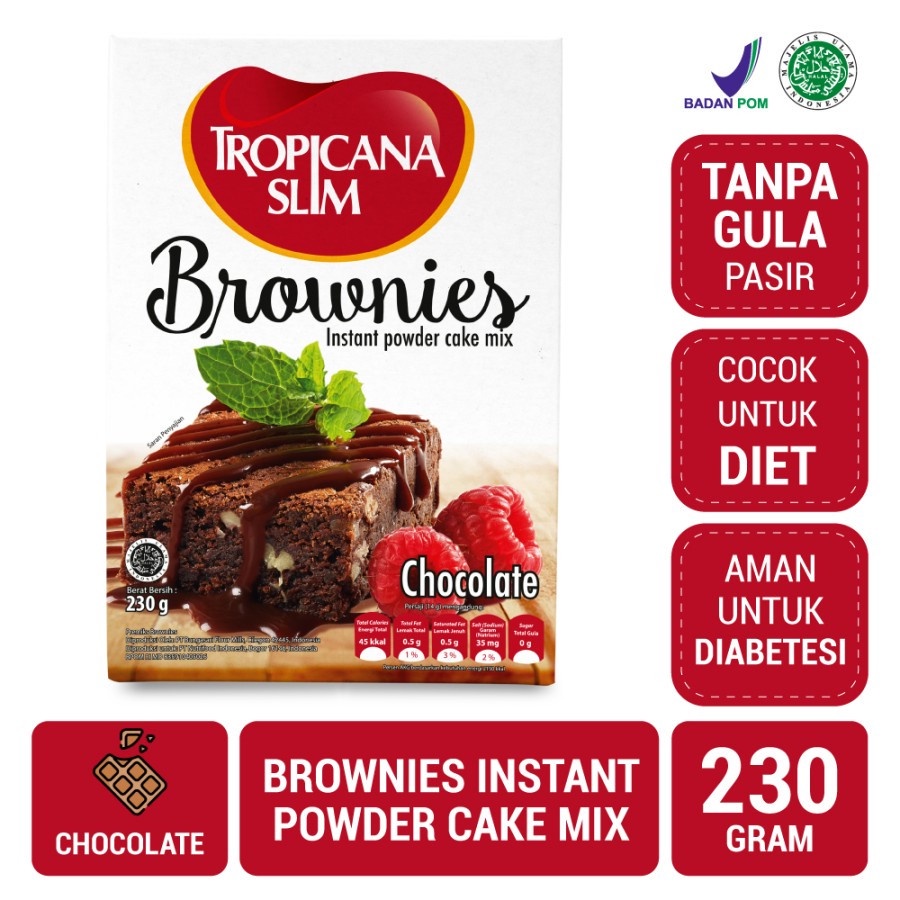 

Slim Brownies Instant Powder Cake Sugar Free