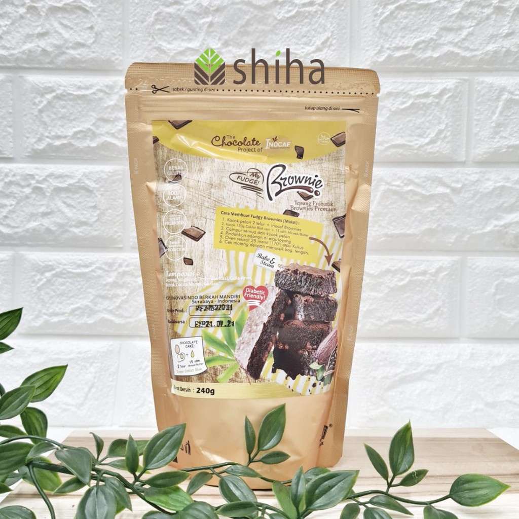 

Tepung Prex Brownies 240 Gr Inocaf Gluten Free Gulakong Warung Shiha